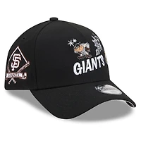 Youth New Era Black San Francisco Giants Looney Tunes A-Frame 9FORTY Adjustable Hat