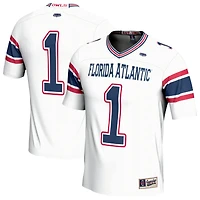 Unisex GameDay Greats #1 White Florida Atlantic Owls Lightweight Football Jersey