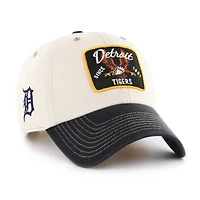 Men's '47  Natural/Black Detroit Tigers Keepsake Collection Clean Up Adjustable Hat