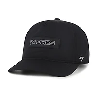 Men's '47 Black San Diego Padres Quiet Outdoors Hitch Adjustable Hat