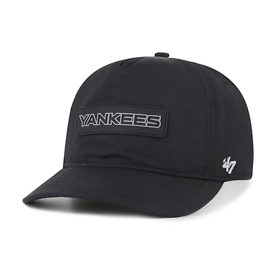 Men's '47 Black New York Yankees Quiet Outdoors Hitch Adjustable Hat