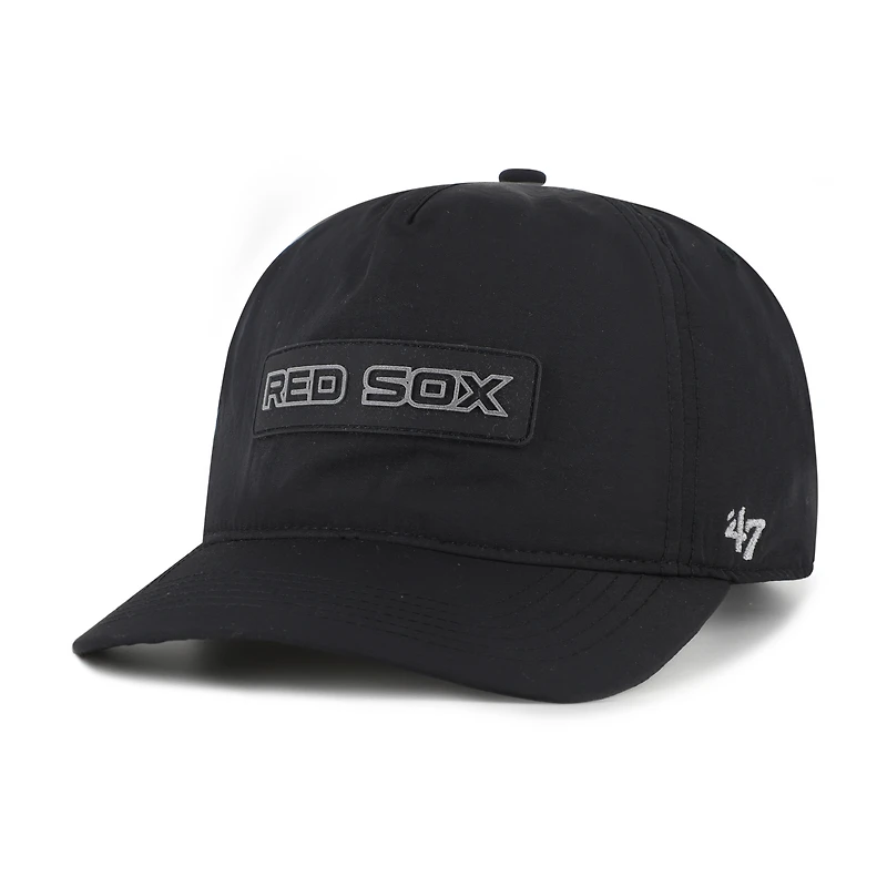 Men's '47 Black Boston Red Sox Quiet Outdoors Hitch Adjustable Hat
