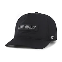 Men's '47 Black Boston Red Sox Quiet Outdoors Hitch Adjustable Hat
