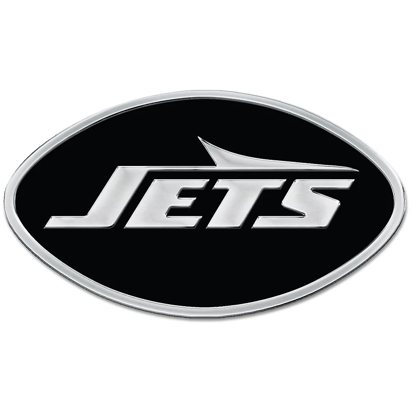 WinCraft New York Jets Chrome Auto Emblem