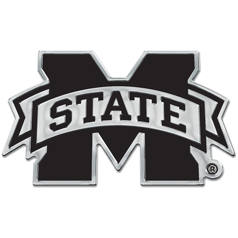 WinCraft Mississippi State Bulldogs Chrome Auto Emblem