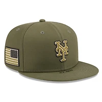 Men's New Era  Olive New York Mets 2026 Armed Forces Day 59FIFTY Fitted Hat