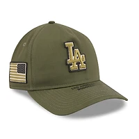 Men's New Era  Olive Los Angeles Dodgers 2026 Armed Forces Day 9TWENTY Adjustable Hat