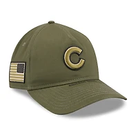 Men's New Era  Olive Chicago Cubs 2026 Armed Forces Day 9TWENTY Adjustable Hat