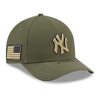 Men's New Era  Olive New York Yankees 2026 Armed Forces Day 9FORTY Adjustable Hat