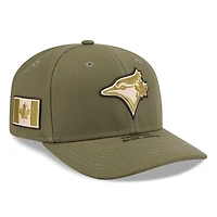 Men's New Era  Olive Toronto Blue Jays 2026 Armed Forces Day 9SEVENTY Adjustable Hat