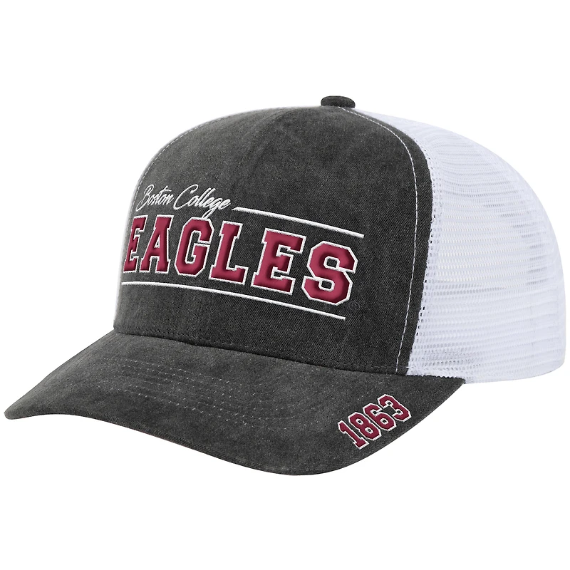 Unisex Colosseum  Gray Boston College Eagles Billy 2400 Adjustable Trucker Hat
