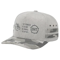 Unisex Colosseum  Gray Gonzaga Bulldogs OHT Squad Podium Adjustable Hat