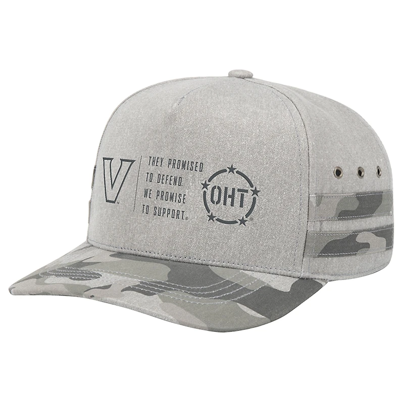 Unisex Colosseum  Gray Vanderbilt Commodores OHT Squad Podium Adjustable Hat