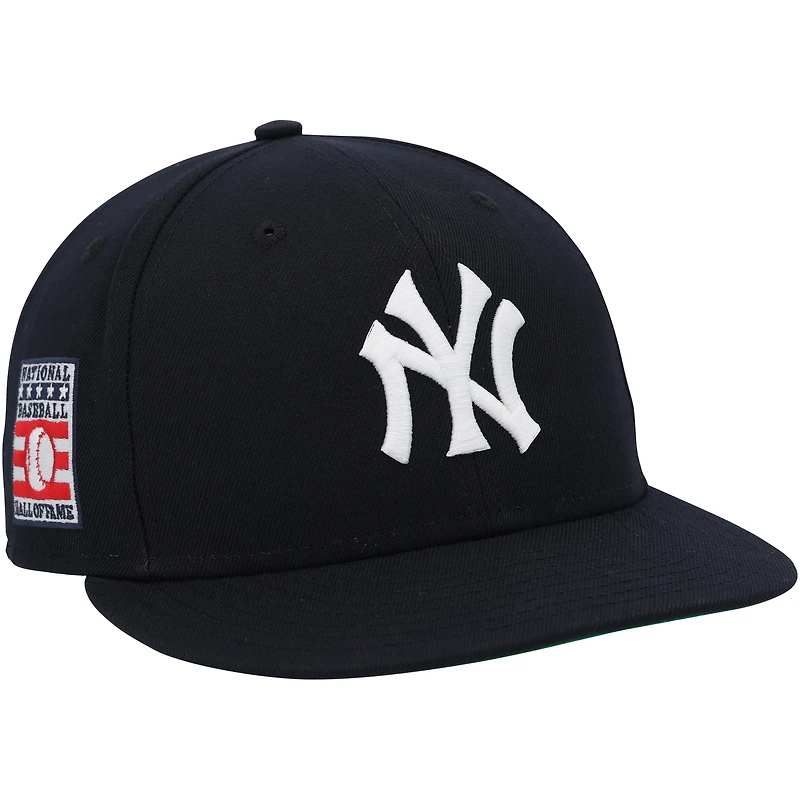 Ryan McMahon New York Yankees Game-Used Navy Hall of Fame New Era Cap vs. Philadelphia Phillies on July 27, 2025