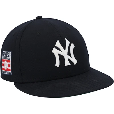Ian Hamilton New York Yankees Player-Worn Navy Hall of Fame New Era Cap vs. Philadelphia Phillies on July 27, 2025