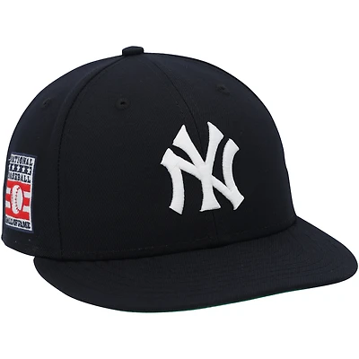 Yerry De Los Santos New York Yankees Player-Worn Navy Hall of Fame New Era Cap vs. Philadelphia Phillies on July 27, 2025