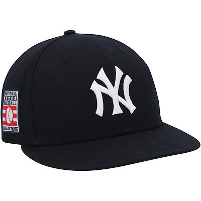 Mark Leiter Jr. New York Yankees Player-Issued Navy Hall of Fame New Era Cap vs. Philadelphia Phillies on July 27, 2025