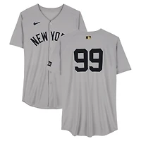 Aaron Judge New York Yankees Game-Used #99 Gray Nike Jersey vs. Toronto Blue Jays on July 23, 2025 - 1-4, HR, 2 RBI, R