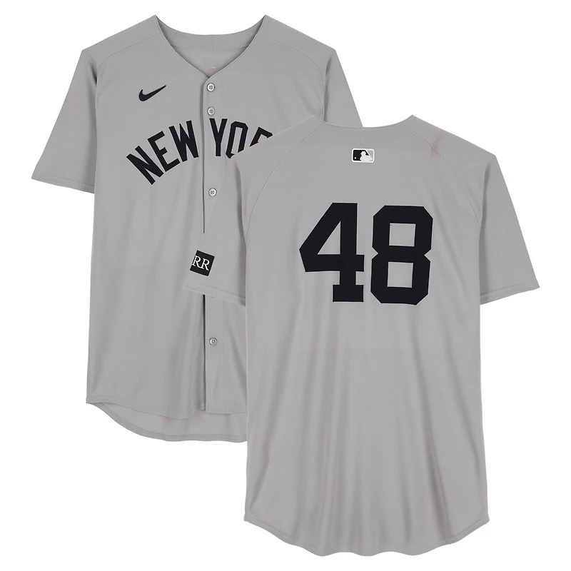 Paul Goldschmidt New York Yankees Player-Worn #48 Gray Nike Jersey vs. Toronto Blue Jays on July 23, 2025