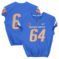Boise State Broncos Team-Issued #64 Royal Nike Jersey from the Football Program - Size 48