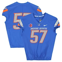 Boise State Broncos Team-Issued #57 Royal Nike Jersey from the Football Program - Size 46