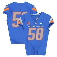 Boise State Broncos Team-Issued #58 Royal Nike Jersey from the Football Program - Size 40