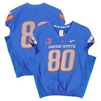 Boise State Broncos Team-Issued #80 Royal Nike Jersey from the Football Program - Size 44