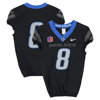 Boise State Broncos Team-Issued #8 Nike Jersey from the Football Program