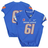 Boise State Broncos Team-Issued #61 Royal Nike Jersey from the Football Program - Size 48