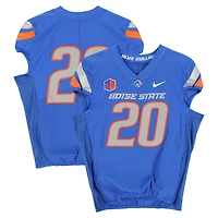 Boise State Broncos Team-Issued #20 Royal Nike Jersey from the Football Program - Size 40
