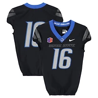 Boise State Broncos Team-Issued #16 Black Nike Jersey from the Football Program - Size 38