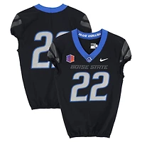 Boise State Broncos Team-Issued #22 Black Nike Jersey from the Football Program - Size 40