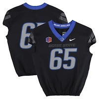 Boise State Broncos Team-Issued #65 Black Nike Jersey from the Football Program - Size 48