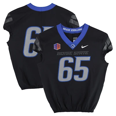 Boise State Broncos Team-Issued #65 Nike Jersey from the Football Program