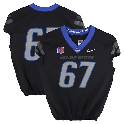 Boise State Broncos Team-Issued #67 Nike Jersey from the Football Program