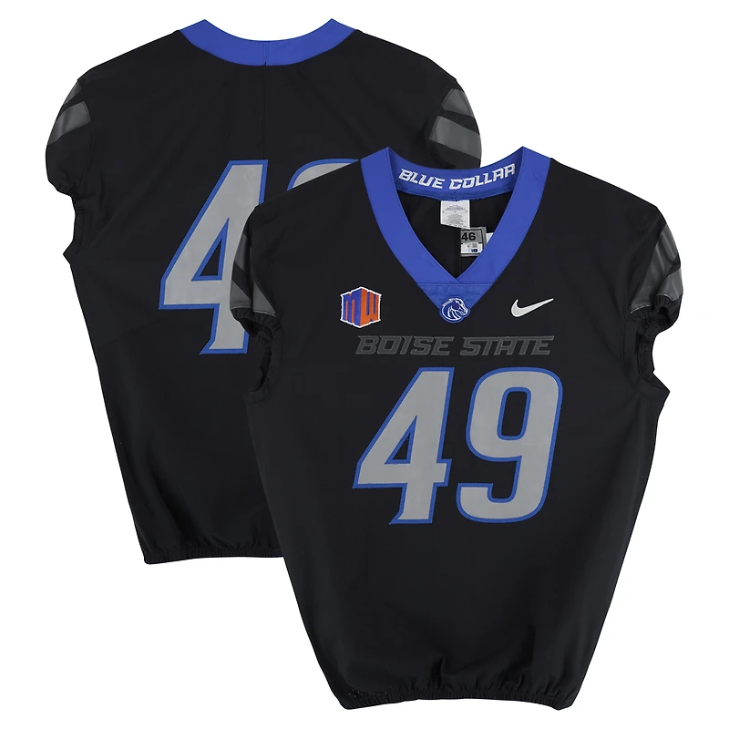 Boise State Broncos Team-Issued #49 Nike Jersey from the Football Program