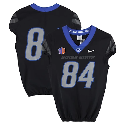 Boise State Broncos Team-Issued #84 Black Jersey from the Football Program - Size 40