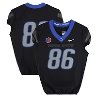 Boise State Broncos Team-Issued #86 Black Jersey from the Football Program - Size 44