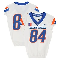 Boise State Broncos Team-Issued #84 White Nike Jersey from the Football Program - Size 40
