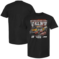 Men's Checkered Flag Sports  Black Chase Briscoe 2025 NASCAR Cup Series Playoffs Bass Pro Shops T-Shirt