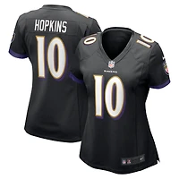 Women's Nike DeAndre Hopkins  Black Baltimore Ravens Alternate Game Jersey