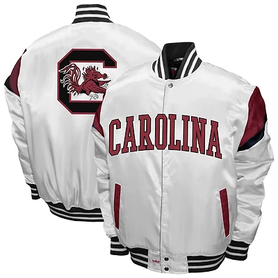 Men's Franchise Club South Carolina Gamecocks Power Satin Full-Snap Jacket