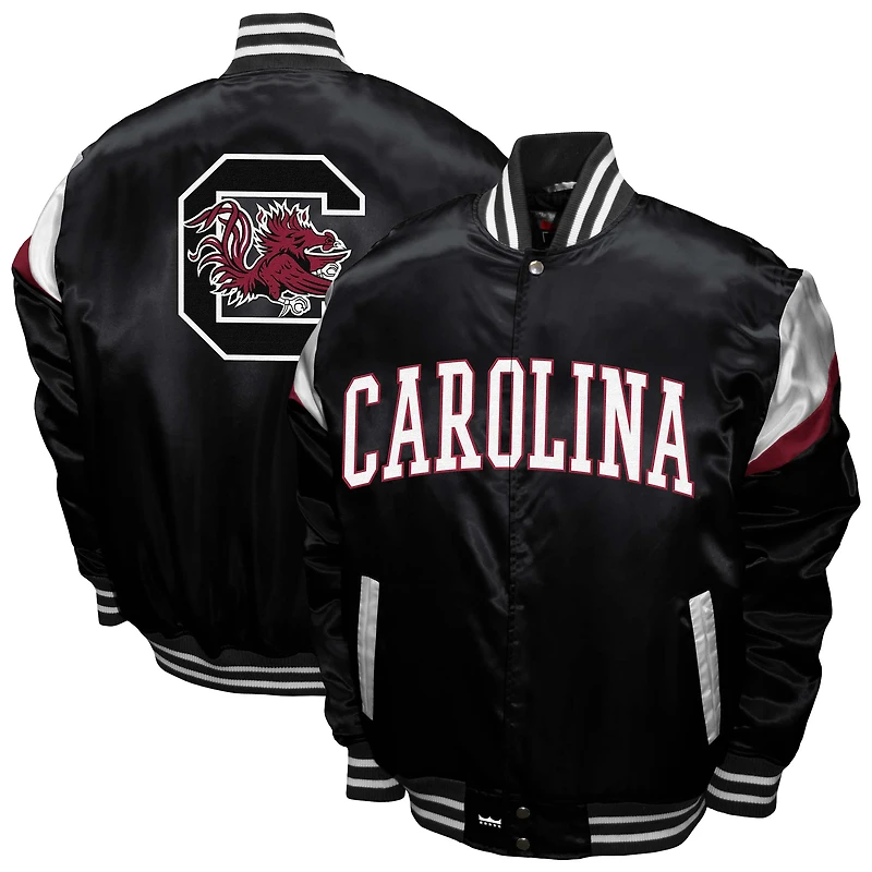Men's Franchise Club South Carolina Gamecocks Power Satin Full-Snap Jacket