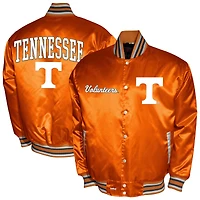 Men's Franchise Club Tennessee Orange Volunteers Satin Full-Snap Jacket