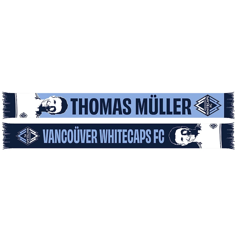 Thomas Müller Light Blue Vancouver Whitecaps FC Scarf