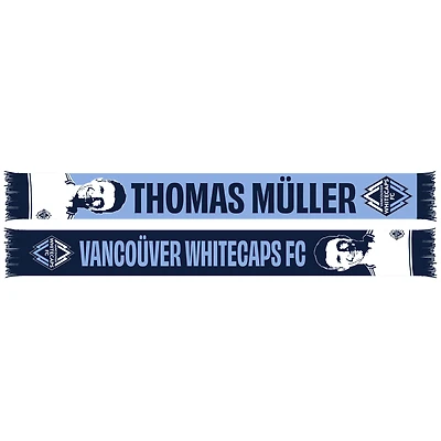Thomas Müller Light Blue Vancouver Whitecaps FC Scarf
