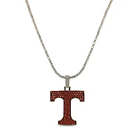 The GLD Shop Tennessee Volunteers 18K Yellow Gold Logo Pendant & 20" Tennis Chain