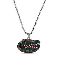 GLD Florida Gators 18K Yellow Gold Logo Pendant & 20" Rope Chain