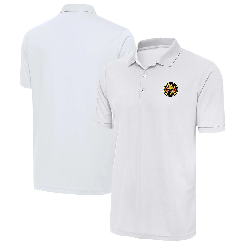 Men's Antigua White Club America Derive Polo