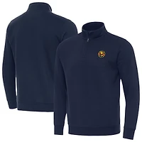 Men's Antigua Navy Club America Landslide Quarter-Zip Pullover